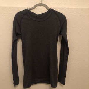 Lululemon Swiftly Tech Grey Long Sleeve